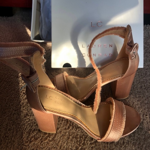 Blush Lauren Conrad high heel sandals 👡 - Picture 5 of 10